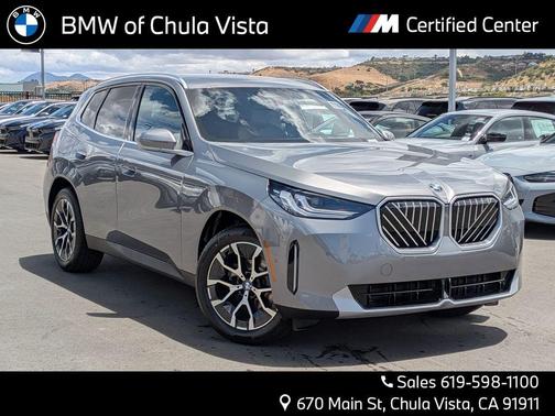 Gray Metallic 2026 BMW X3 30 xDrive