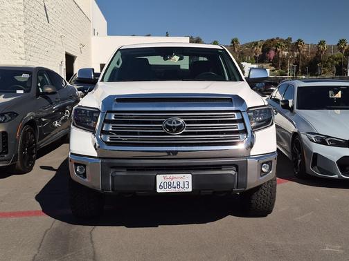 Super White 2021 Toyota Tundra Limited