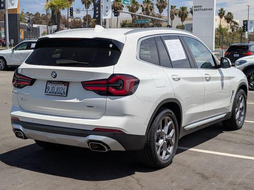 Alpine White 2024 BMW X3 sDrive30i