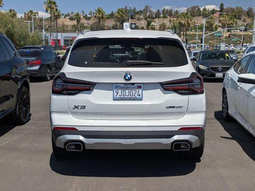 Alpine White 2024 BMW X3 sDrive30i