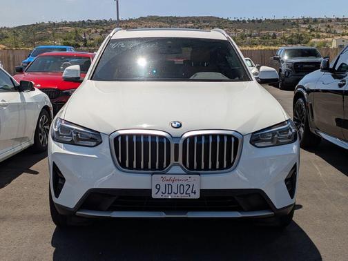 Alpine White 2024 BMW X3 sDrive30i