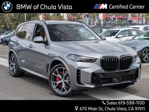 Gray Metallic 2026 BMW X5 PHEV xDrive50e
