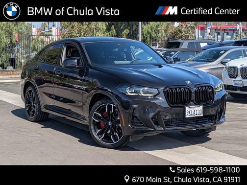 Black Sapphire Metallic 2024 BMW X4 M40i