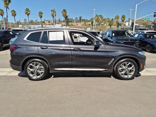 Dark Graphite Metallic 2023 BMW X3 xDrive30i