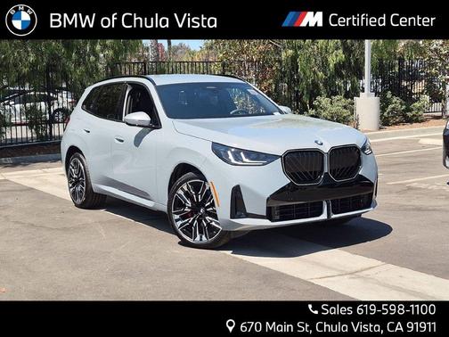Gray Metallic 2026 BMW X3 30 xDrive