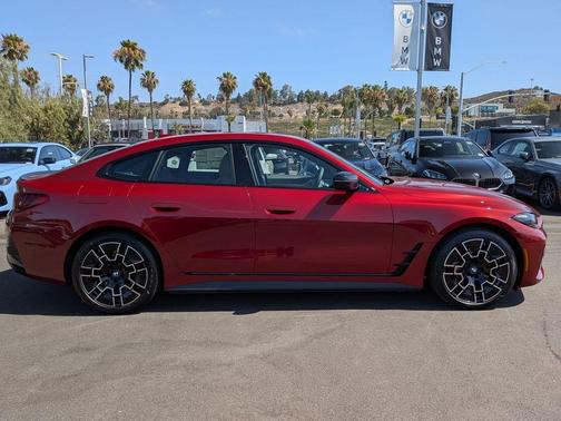 Red Metallic 2026 BMW i4 Gran Coupe xDrive40