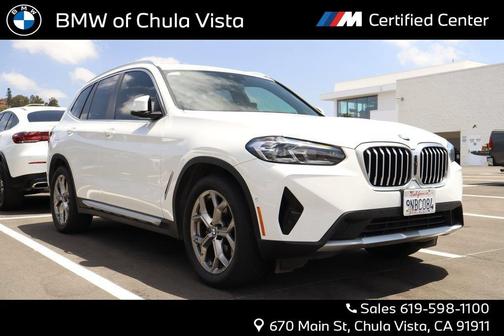 Alpine White 2024 BMW X3 sDrive30i