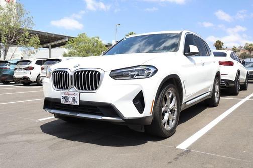 Alpine White 2024 BMW X3 sDrive30i