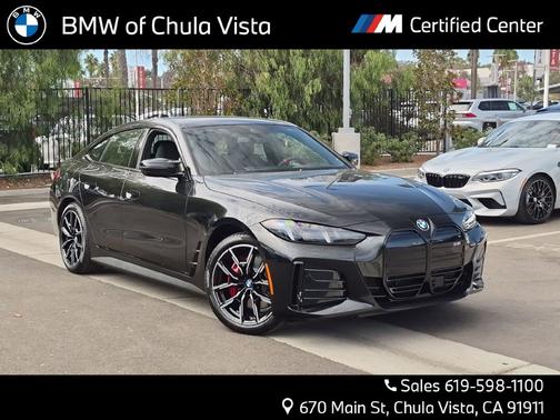 Black Sapphire Metallic 2026 BMW i4 Gran Coupe M60