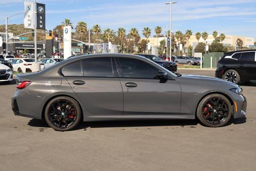 Gray Metallic 2025 BMW 330 i