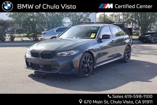 Gray Metallic 2025 BMW 330 i