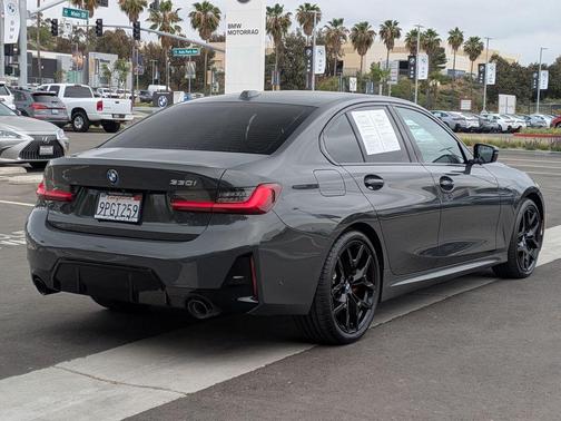 Gray Metallic 2025 BMW 330 i