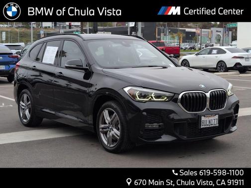 Black Sapphire Metallic 2021 BMW X1 sDrive28i