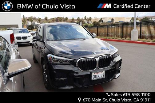 Black Sapphire Metallic 2021 BMW X1 sDrive28i