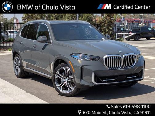 Gray Metallic 2026 BMW X5 sDrive40i
