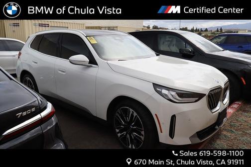 Alpine White 2025 BMW X3 30 xDrive