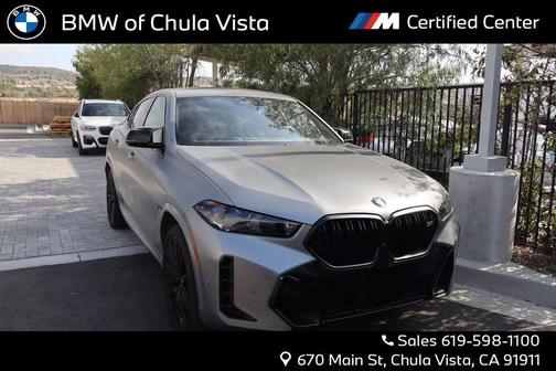 Metallic 2024 BMW X6 M60i