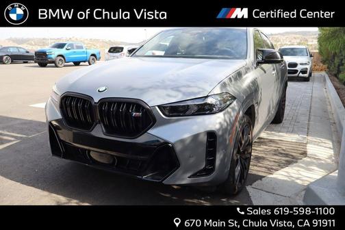 Metallic 2024 BMW X6 M60i