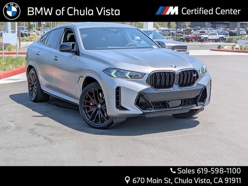 Metallic 2024 BMW X6 M60i