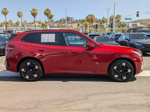 Red Metallic 2025 BMW X3 30 xDrive
