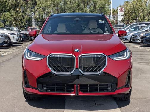 Red Metallic 2025 BMW X3 30 xDrive
