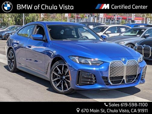 Portimao Blue Metallic 2026 BMW i4 Gran Coupe eDrive40
