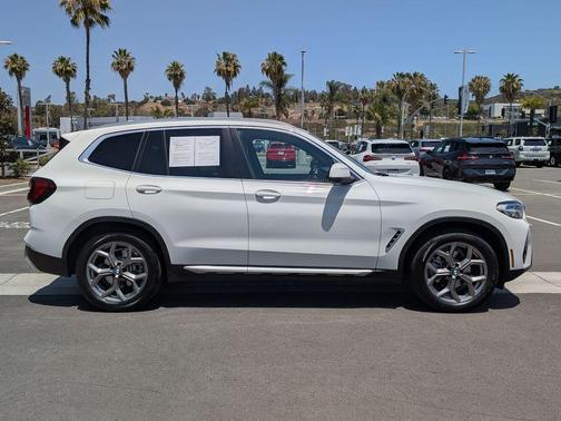 Alpine White 2022 BMW X3 sDrive30i