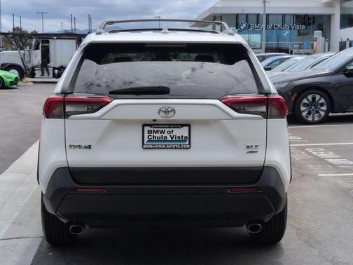 Super White 2021 Toyota RAV4 XLE