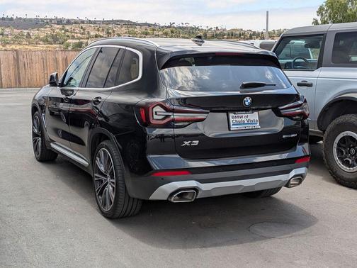 Black Sapphire Metallic 2023 BMW X3 sDrive30i