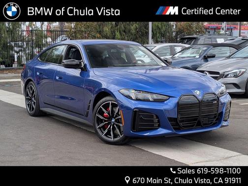 Portimao Blue Metallic 2026 BMW i4 Gran Coupe M60