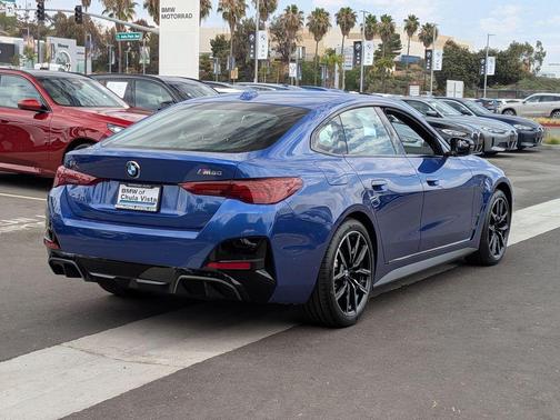 Portimao Blue Metallic 2026 BMW i4 Gran Coupe M60