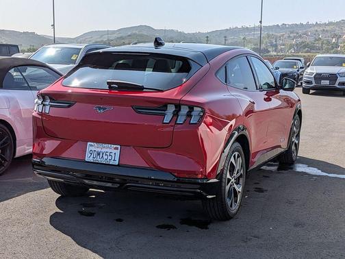 Red Metallic 2022 Ford Mustang Mach-E Premium