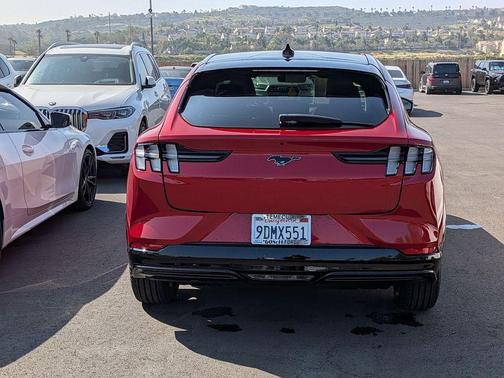 Red Metallic 2022 Ford Mustang Mach-E Premium