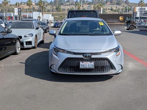 Blue 2022 Toyota Corolla LE