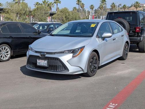 Blue 2022 Toyota Corolla LE