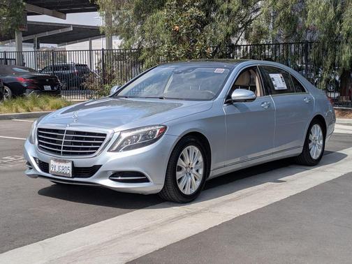 Diamond Silver Metallic 2015 Mercedes-Benz S-Class S 550