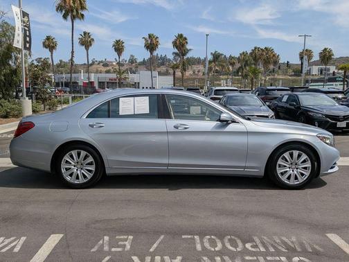 Diamond Silver Metallic 2015 Mercedes-Benz S-Class S 550