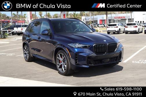 Tanzanite Blue II Metallic 2026 BMW X5 PHEV xDrive50e