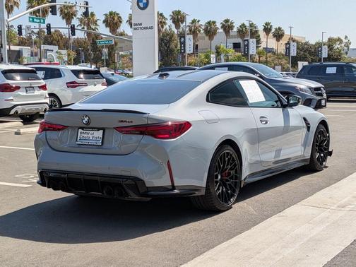 Gray Metallic 2025 BMW M4 CS