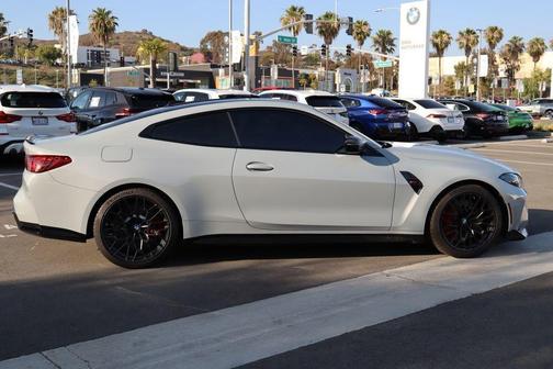 Gray Metallic 2025 BMW M4 CS