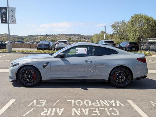 Gray Metallic 2025 BMW M4 CS
