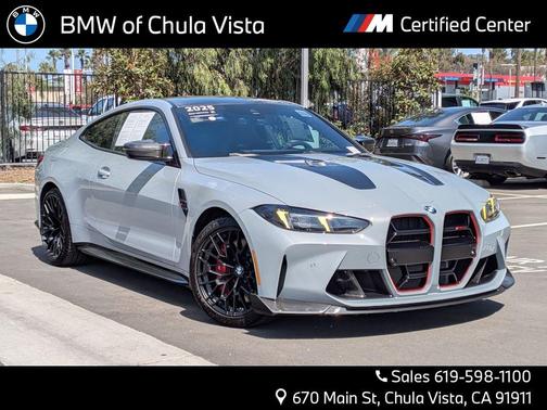 Gray Metallic 2025 BMW M4 CS