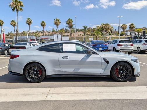 Gray Metallic 2025 BMW M4 CS