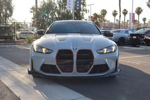 Gray Metallic 2025 BMW M4 CS