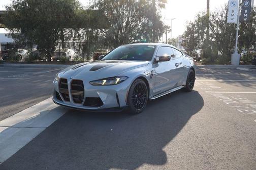 Gray Metallic 2025 BMW M4 CS