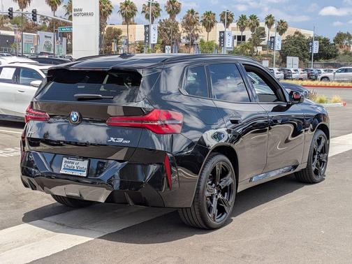 Black Sapphire Metallic 2026 BMW X3 30 xDrive
