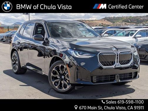 Black Sapphire Metallic 2026 BMW X3 30 xDrive