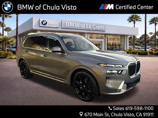 Gray Metallic 2026 BMW X7 xDrive40i