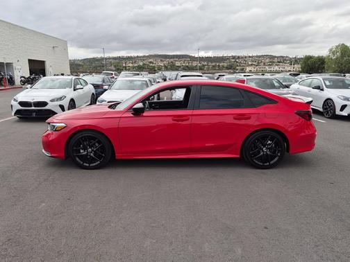 Red 2025 Honda Civic Sport