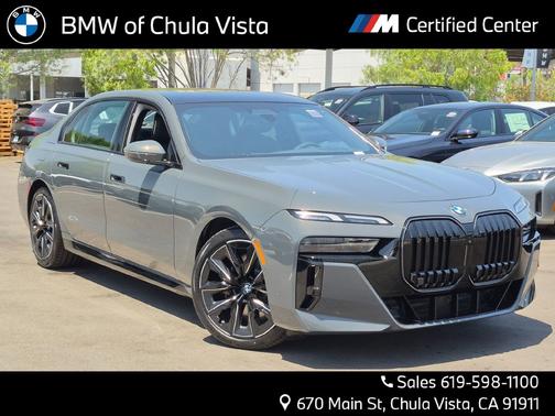 Dravit Grey Metallic 2026 BMW 740 i